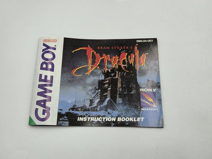 Nintendo Game Boy Classic Spiel Bram Stoker's Dracula mit OVP und Anleitung UKV
