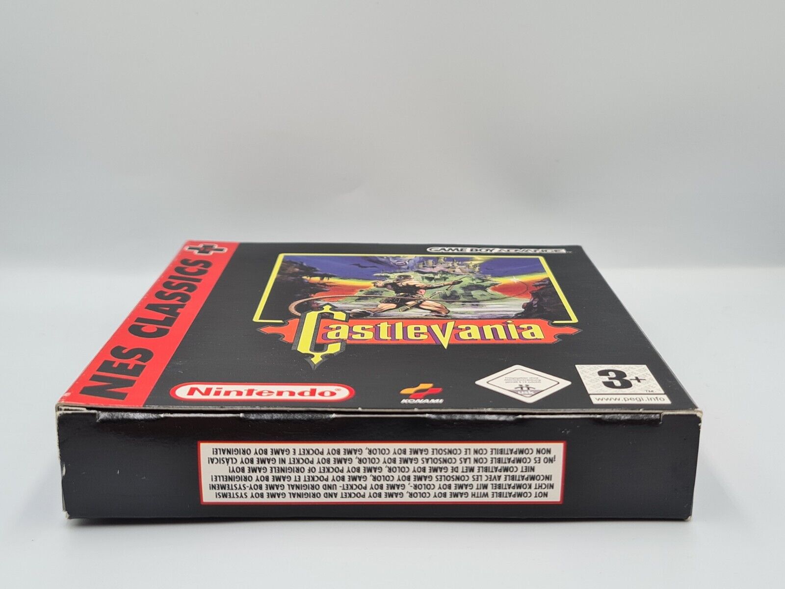 Nintendo Game Boy Advance NES Classics Castlevania mit OVP und Anleitung EUR - T-Retro-Games 