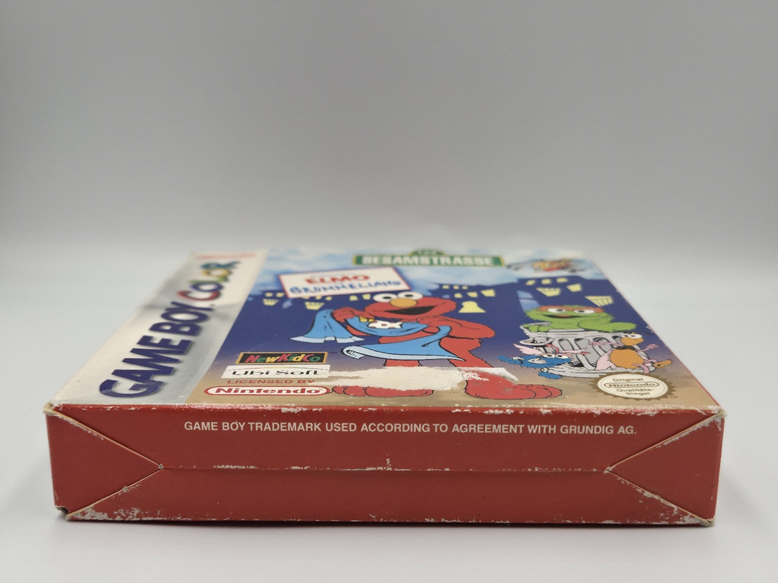 Game Boy Color Die Abenteuer von Elmo im Grümmelland mit OVP und Anleitung NOE