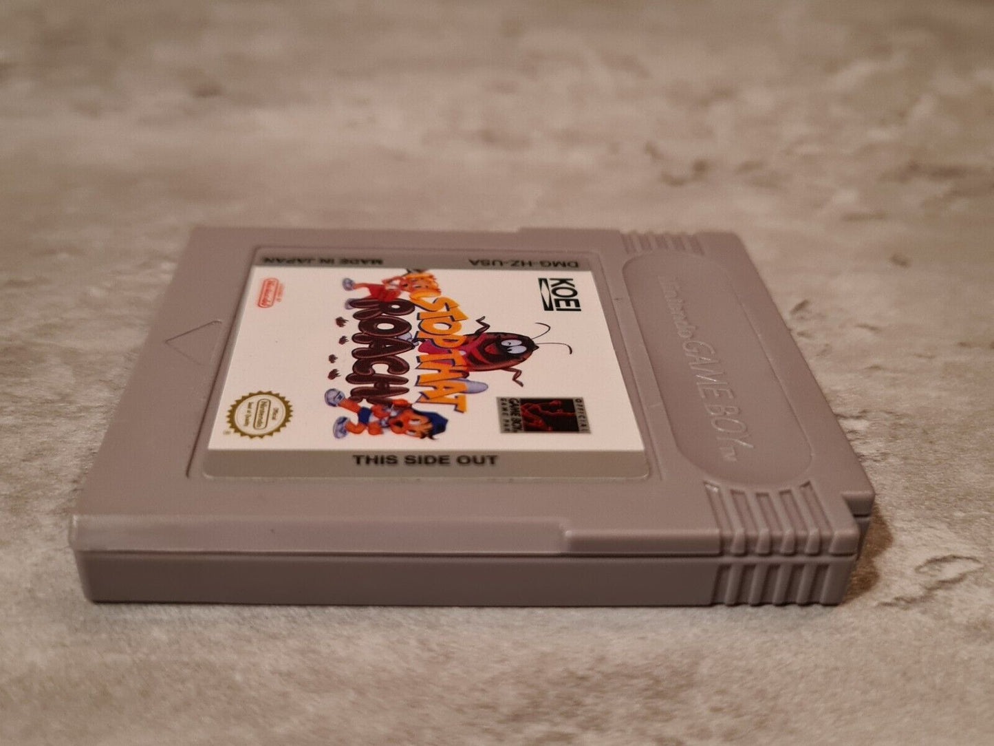 Nintendo Game Boy Classic Spiel Stop That Roach Modul USA - T-Retro-Games 