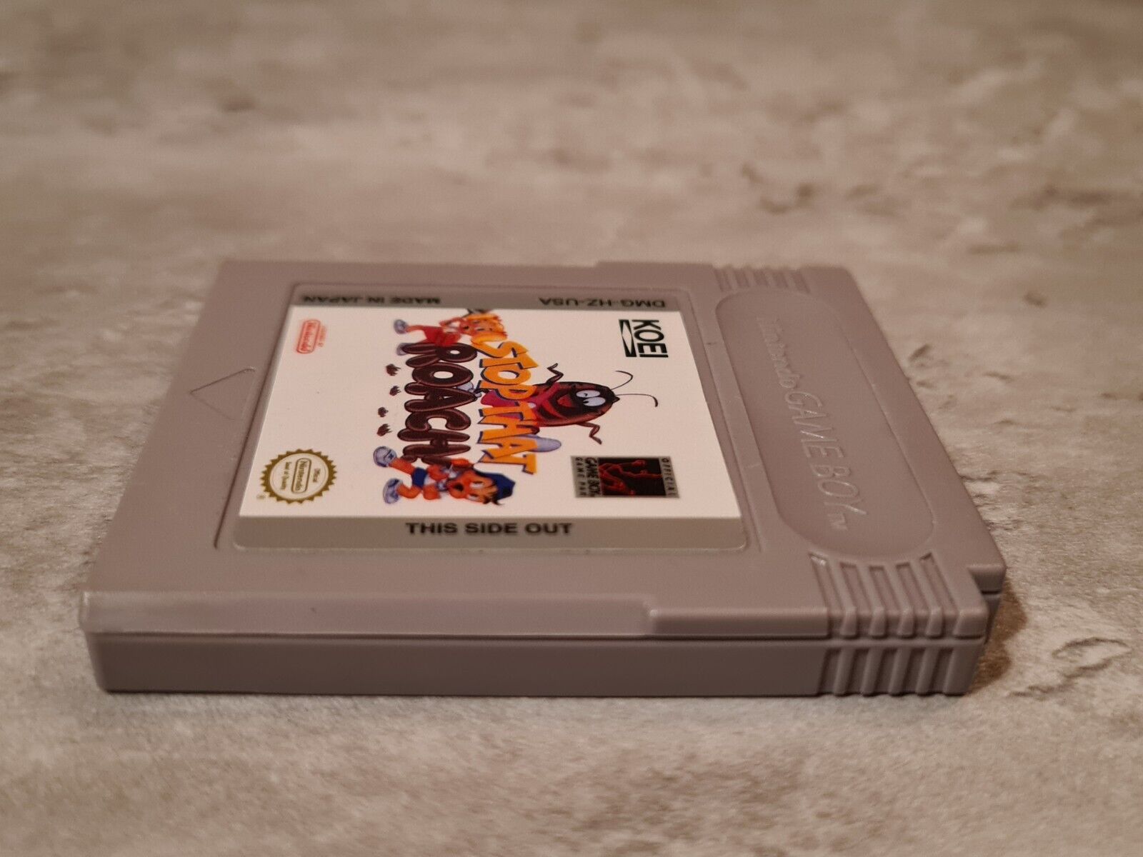 Nintendo Game Boy Classic Spiel Stop That Roach Modul USA - T-Retro-Games 
