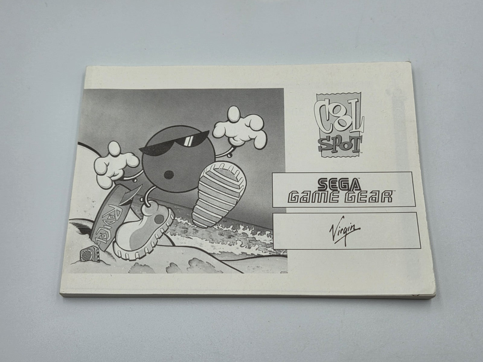 Sega Game Gear Cool Spot mit OVP und Anleitung Multi Language 