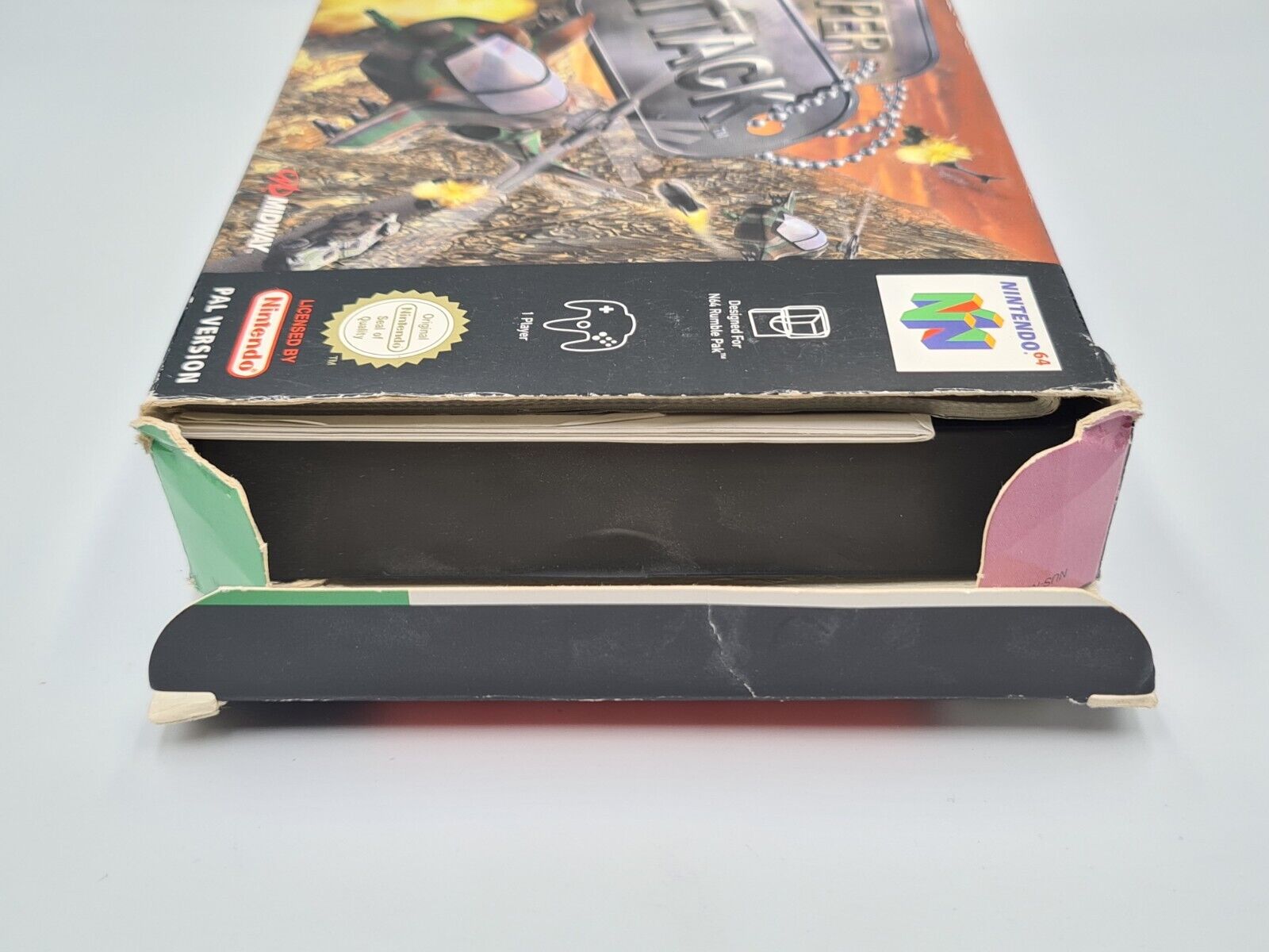 N64 Nintendo 64 Chopper Attack mit OVP und Anleitung EUR - T-Retro-Games 