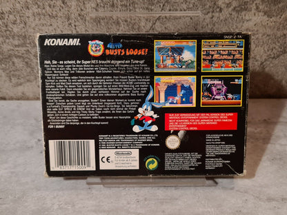 SNES Tiny Toon Adventures Buster Busts Loose mit OVP und Anleitung NOE - T-Retro-Games 
