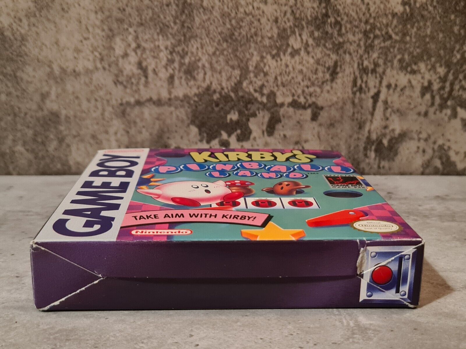 Nintendo Game Boy Classic Spiel Kirby's Pinball Land mit OVP und Anleitung USA - T-Retro-Games 