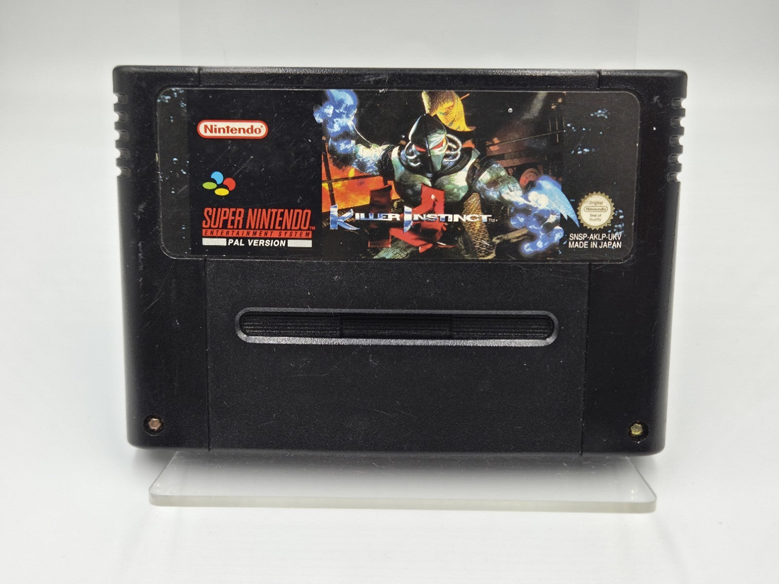 SNES Super Nintendo Spiel Killer Instinct Modul UKV