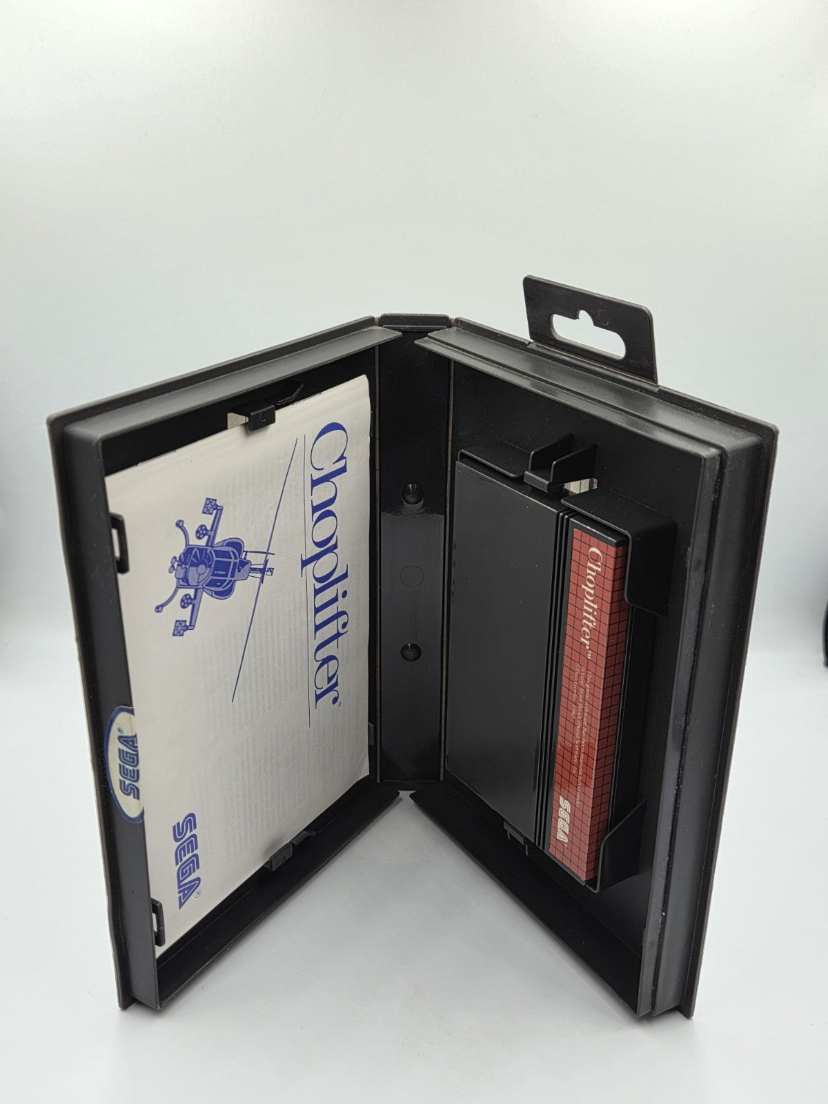 Sega Master System Choplifter mit OVP und Anleitung Multilingual 