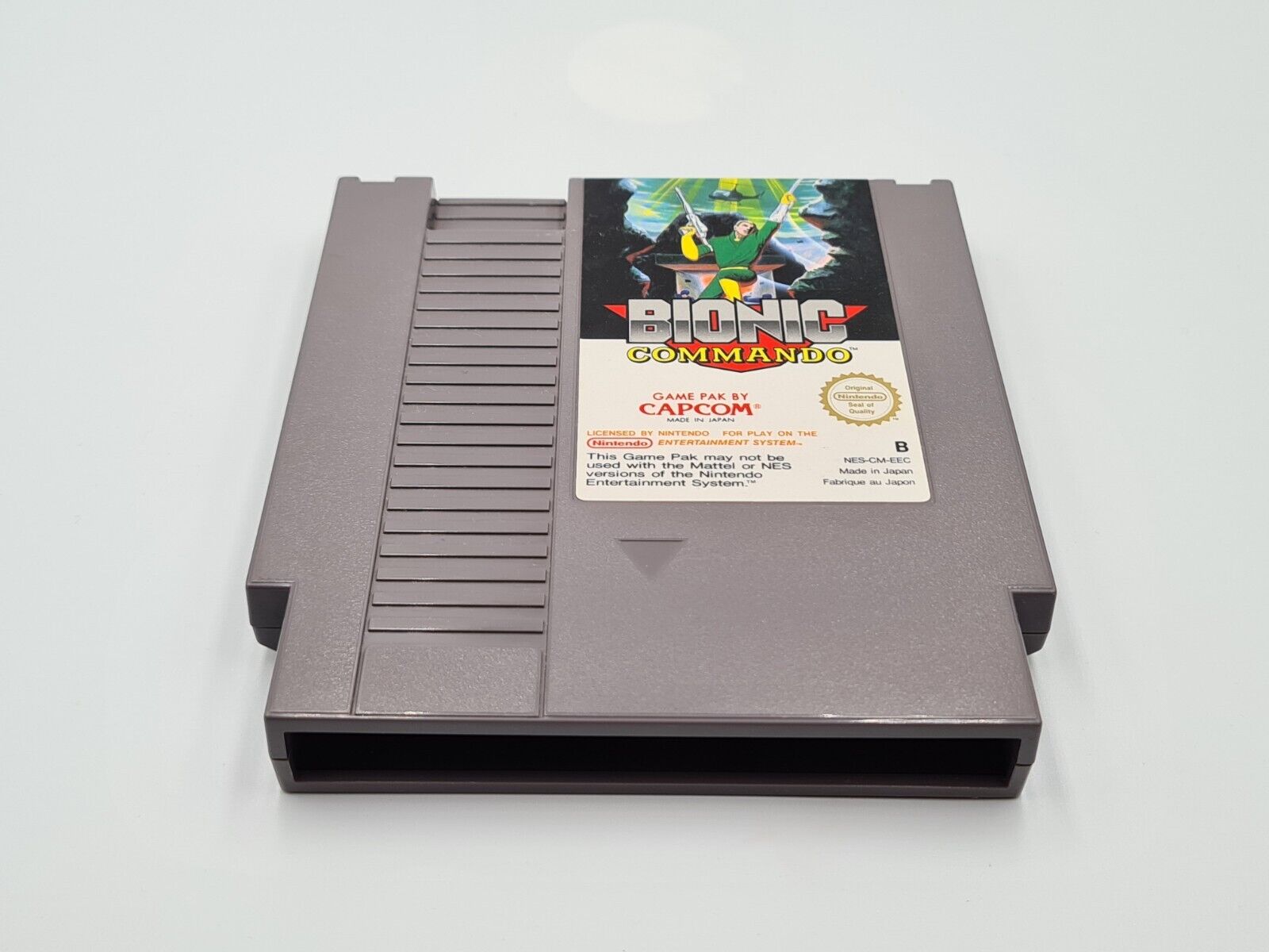 Nintendo NES Bionic Commando mit OVP und Anleitung EEC - T-Retro-Games 