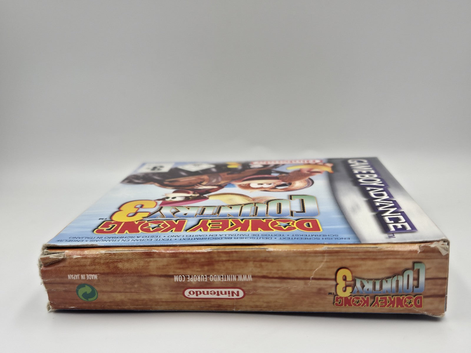 Nintendo Game Boy Advance Donkey Kong Country 3 mit OVP und Anleitung EUR