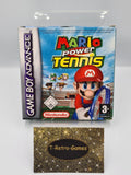 Nintendo Game Boy Advance Mario Power Tennis mit OVP und Anleitung EUR - T-Retro-Games 