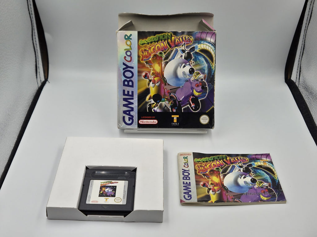 Game Boy Color Spiel Space Station Silicon Valley mit OVP und Anleitung EUR