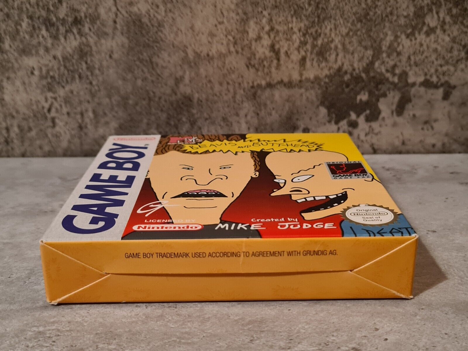 Nintendo Game Boy Classic Beavis and Butt-Head mit OVP und Anleitung EUR - T-Retro-Games 