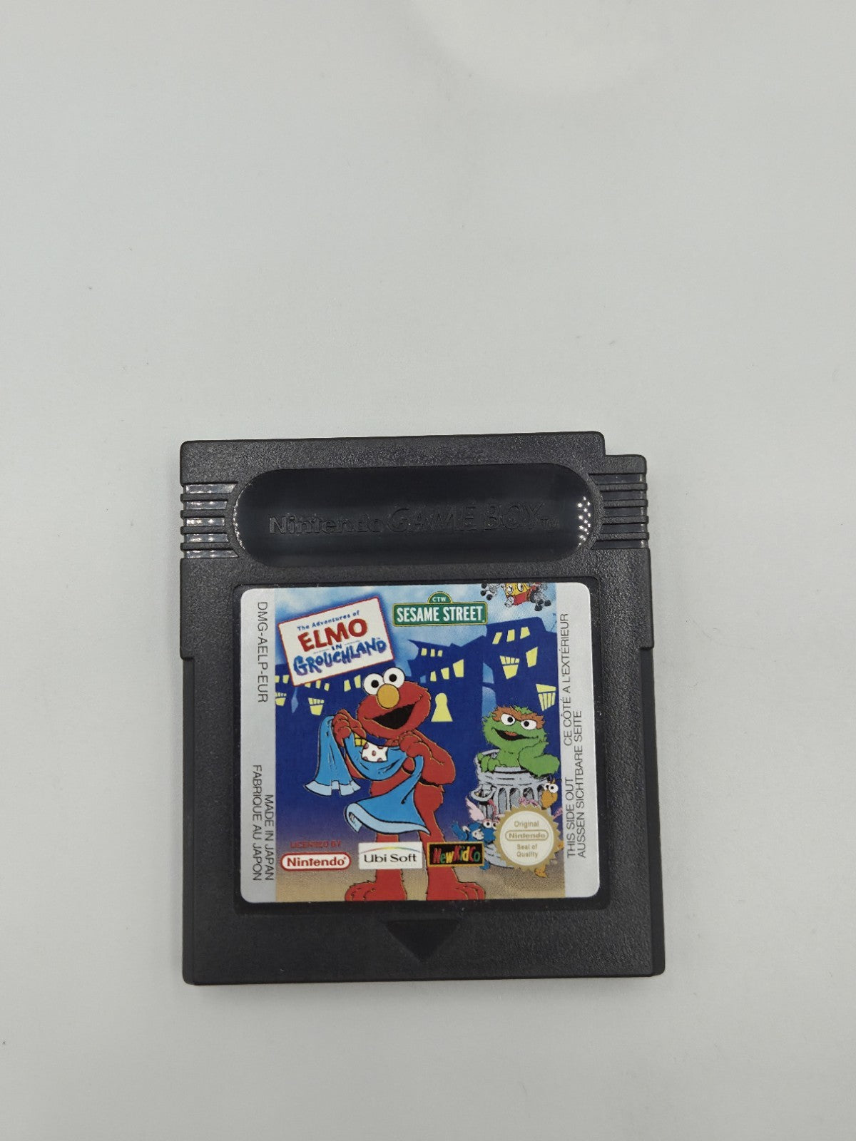 Game Boy Color Die Abenteuer von Elmo im Grümmelland mit OVP und Anleitung NOE