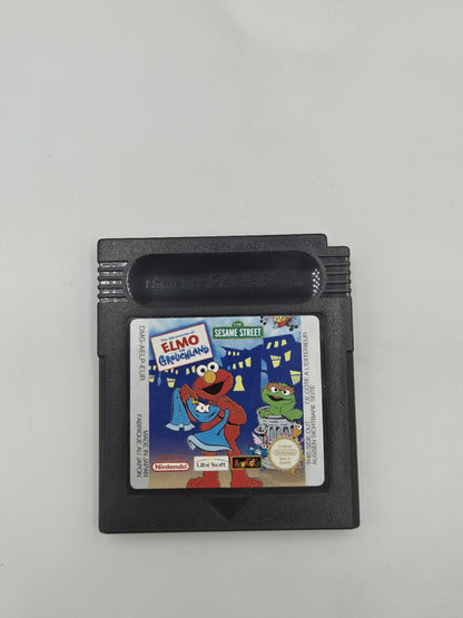Game Boy Color Die Abenteuer von Elmo im Grümmelland mit OVP und Anleitung NOE