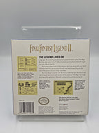 Game Boy Classic Spiel Final Fantasy Legend II mit OVP + Anleitung + Karte USA