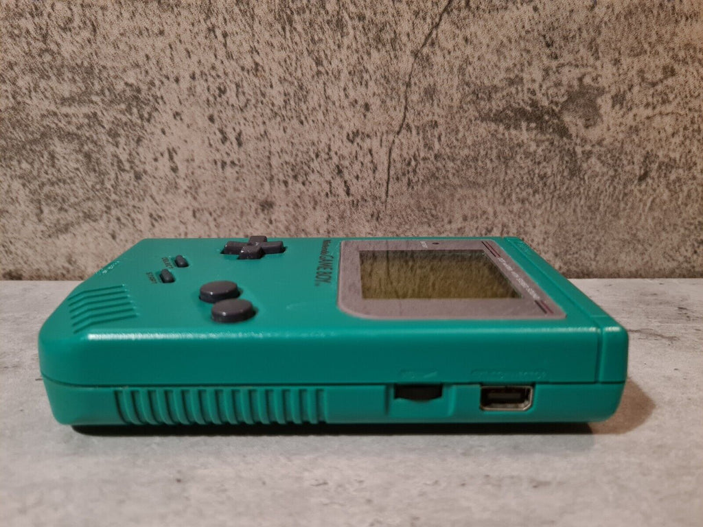 Nintendo Game Boy Classic Grün Green Konsole Console mit Case Play it Loud - T-Retro-Games 