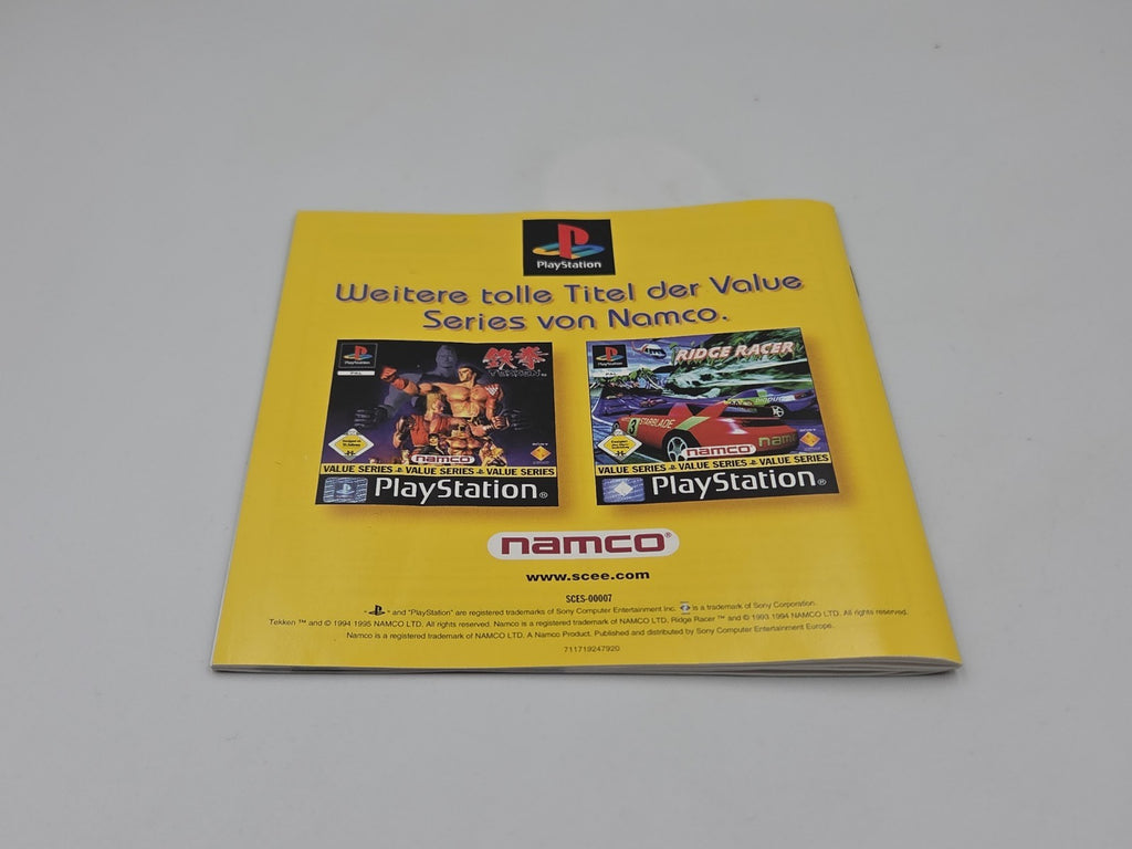 PS1 Playstation 1 Spiel Air Combat mit OVP und Anleitung Deutsch