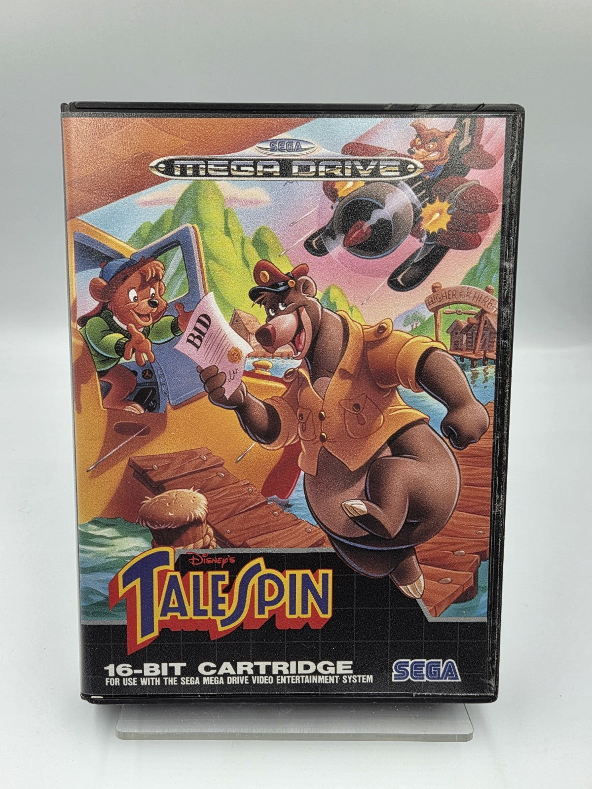 Sega Mega Drive Spiel Disney's TaleSpin mit OVP und Anleitung Multi Language 