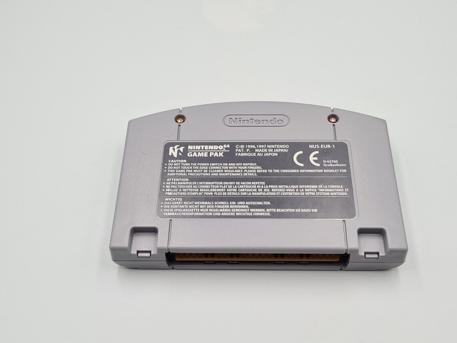 N64 Nintendo 64 Rampage 2 Universal Tour mit OVP und Anleitung EUR - T-Retro-Games 