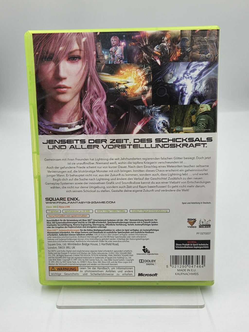 XBOX360 Final Fantasy XIII-2 mit OVP und Anleitung Deutsch - T-Retro-Games 