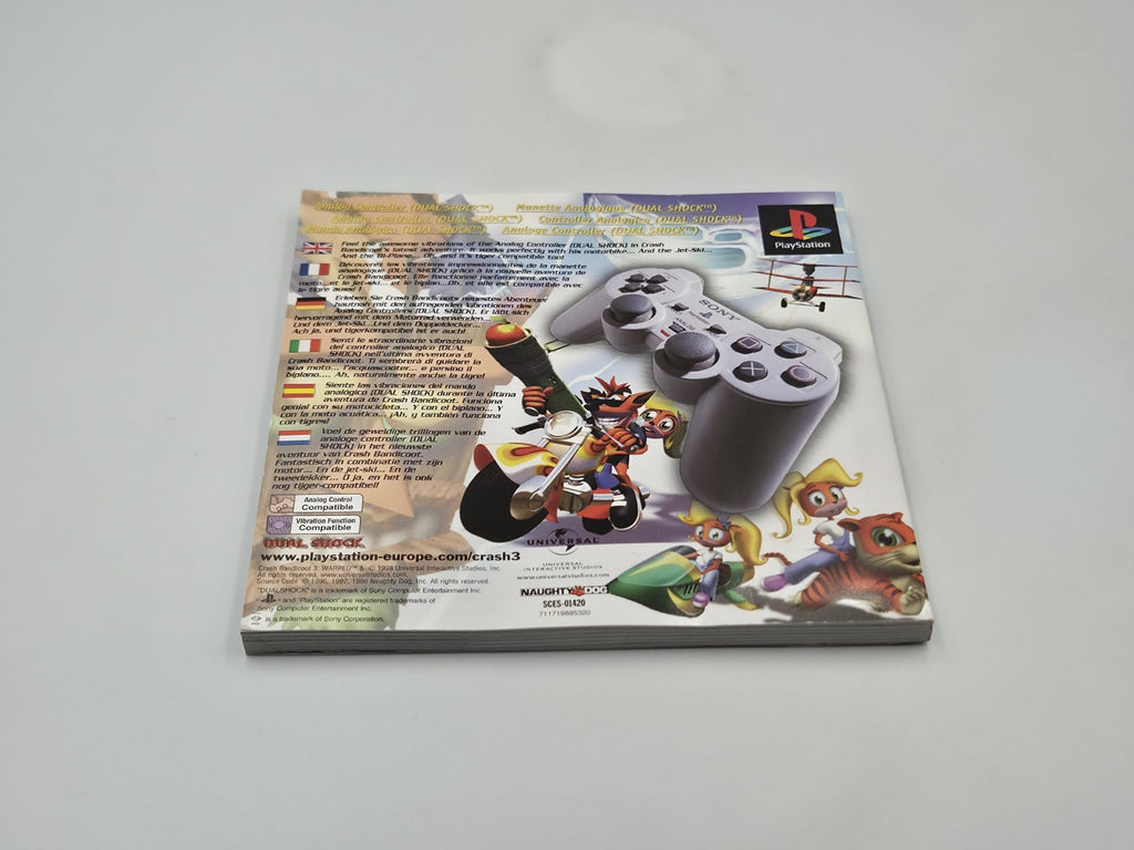 PS1 Playstation 1 Spiel Crash Bandicoot 3 Warped + OVP + Anleitung Multilingual