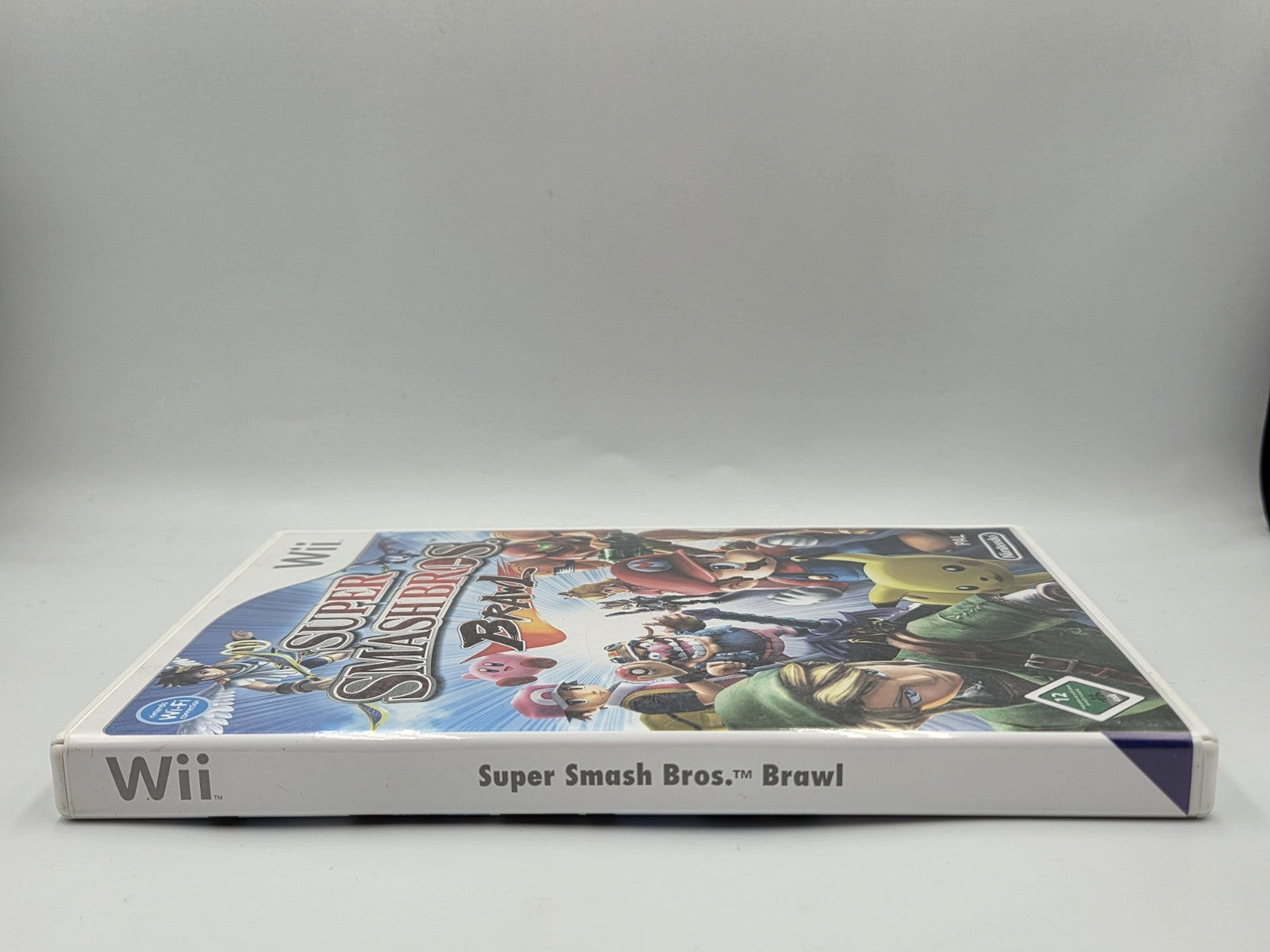 Nintendo Wii Spiel Super Smash Bros. Brawl mit OVP und Anleitung NOE