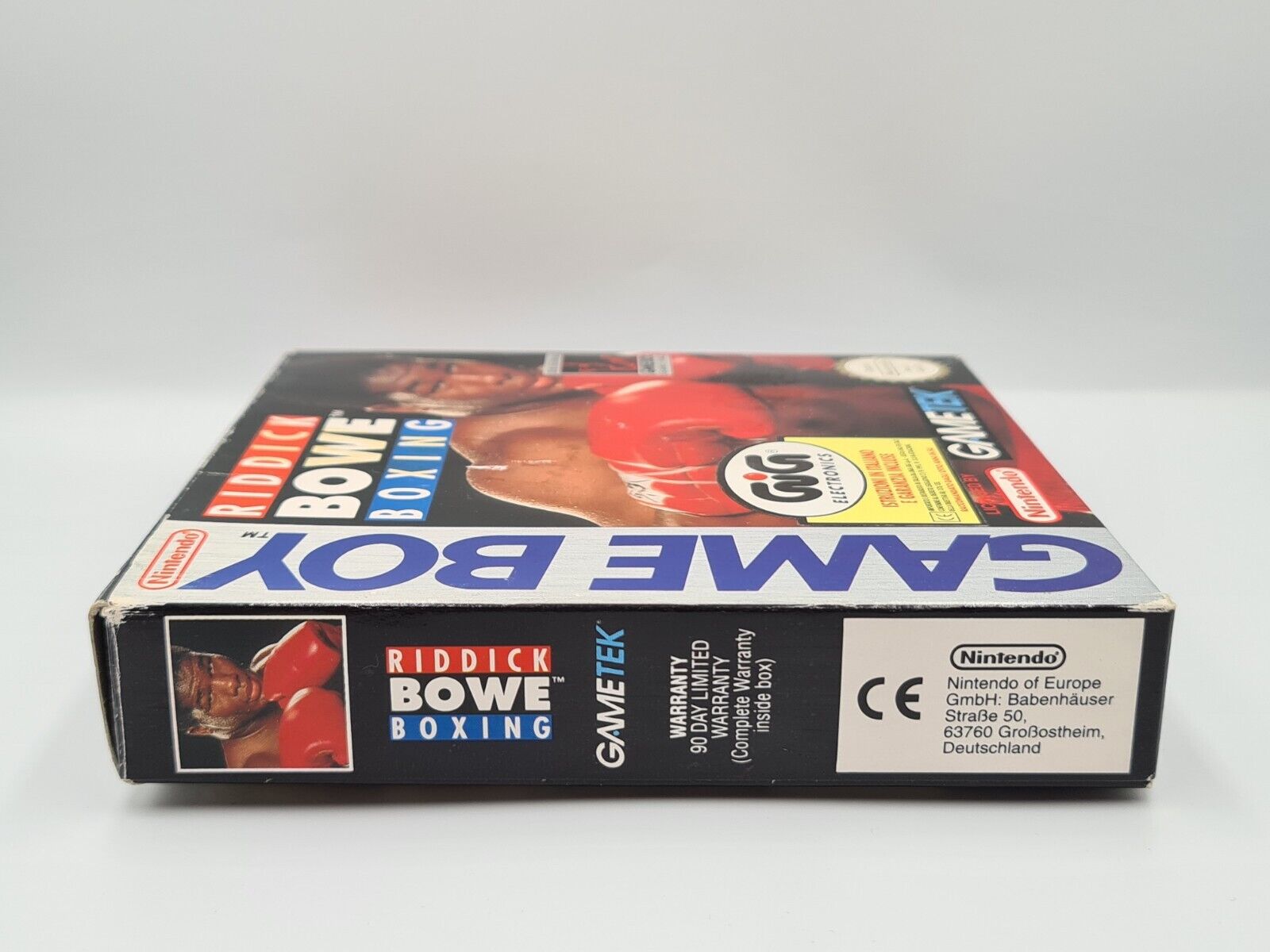 Nintendo Game Boy Classic Riddick Bowe Boxing mit OVP und Anleitung EUR - T-Retro-Games 