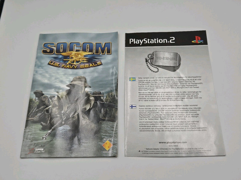 PS2 Playstation 2 Spiel Socom U.S. Navy Seals Limited Edition OVP Deutsch