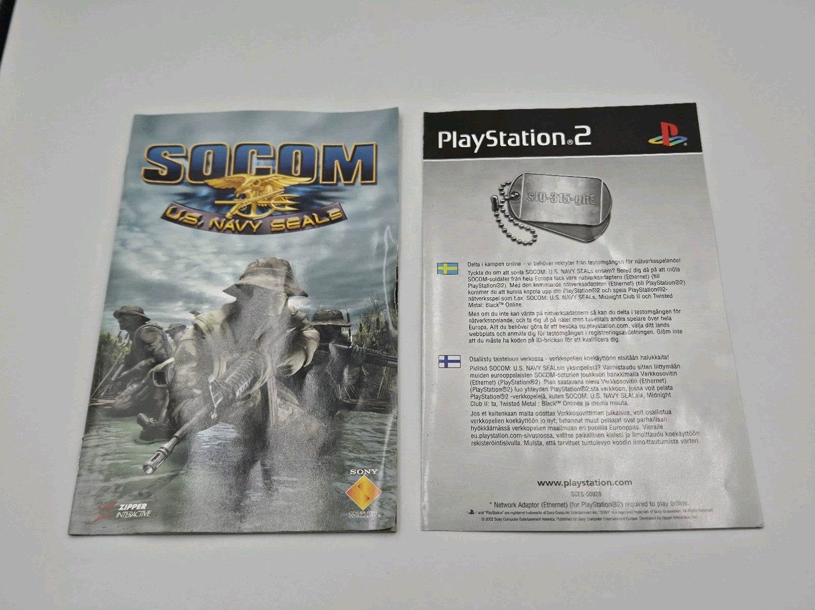 PS2 Playstation 2 Spiel Socom U.S. Navy Seals Limited Edition OVP Deutsch