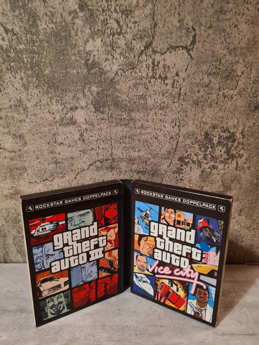 PS2 Playstation 2 Spiel Grand Theft Auto Doppelpack mit Anleitungen Deutsch - T-Retro-Games 