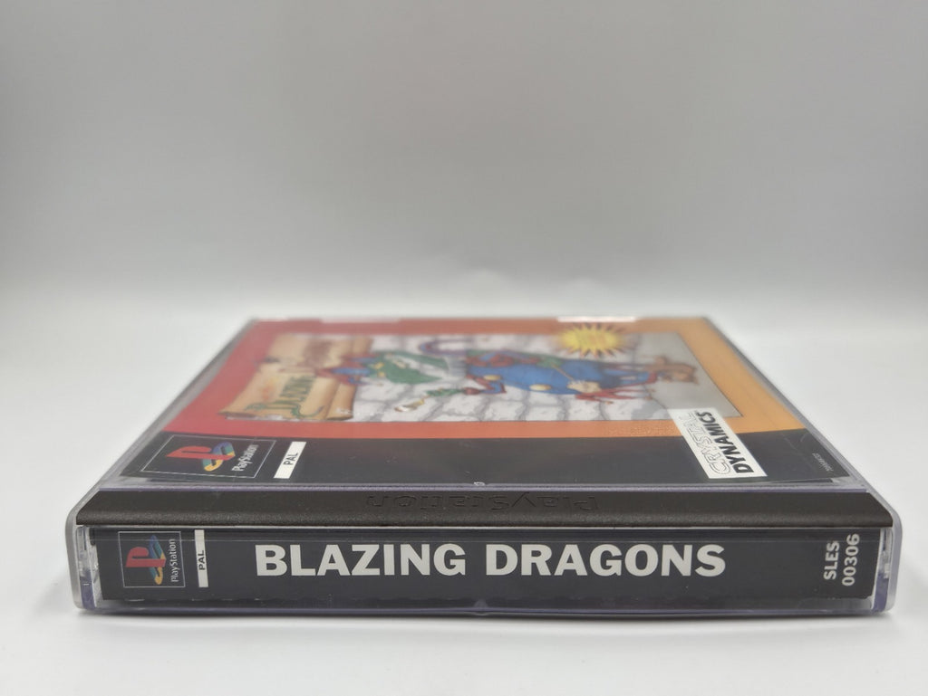 PS1 Playstation 1 Spiel Blazing Dragons mit OVP und Anleitung Multilingual