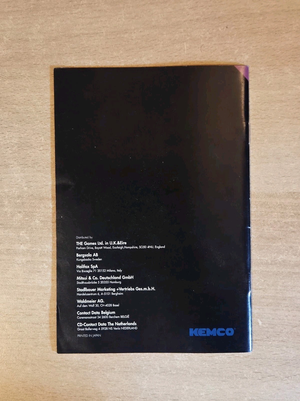 N64 Nintendo 64 Charlie Blasts Territory Instruction Booklet EUR