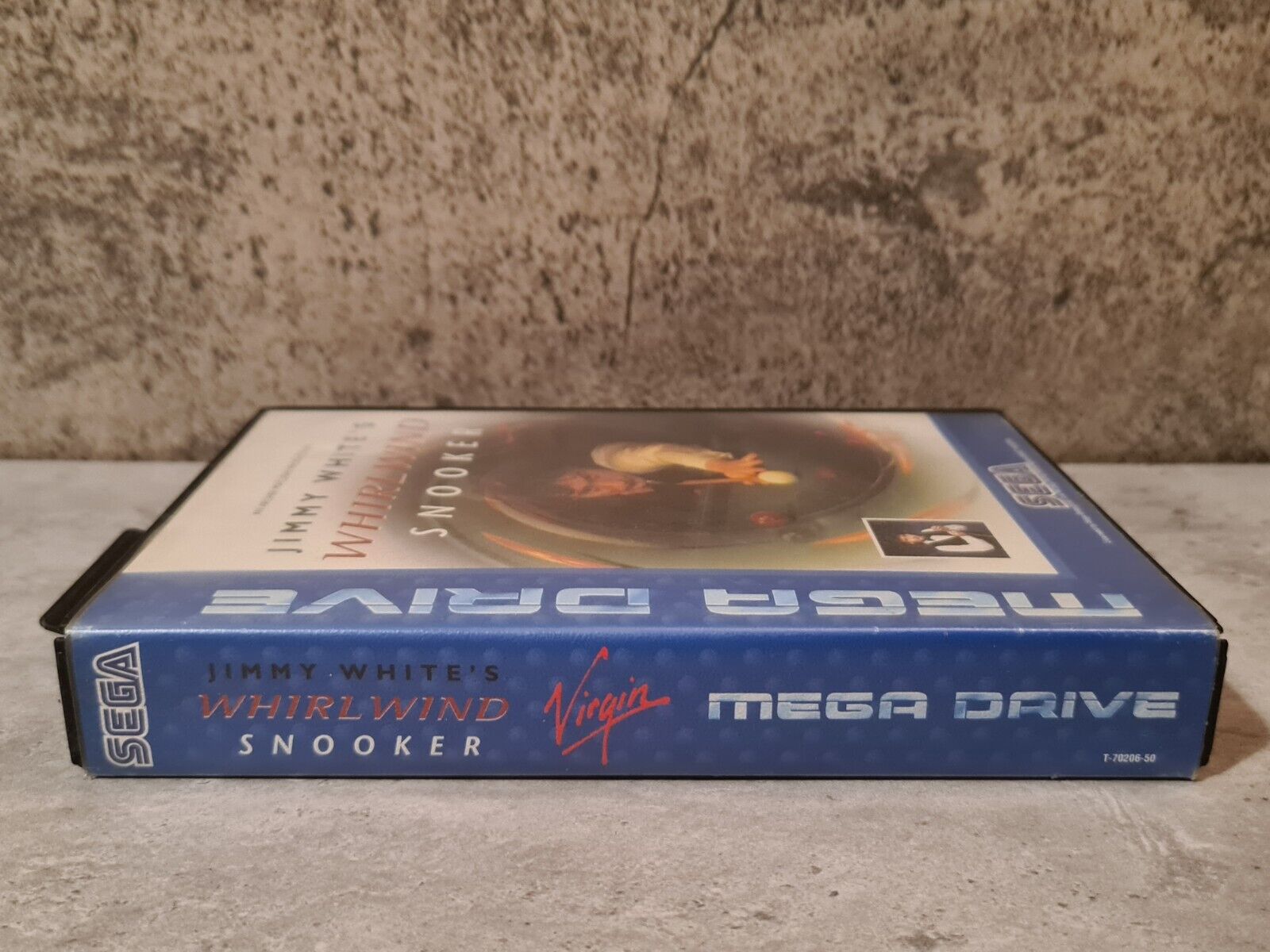 Sega Mega Drive Spiel Jimmy White's Whirlwind Snooker mit OVP und Anleitung - T-Retro-Games 