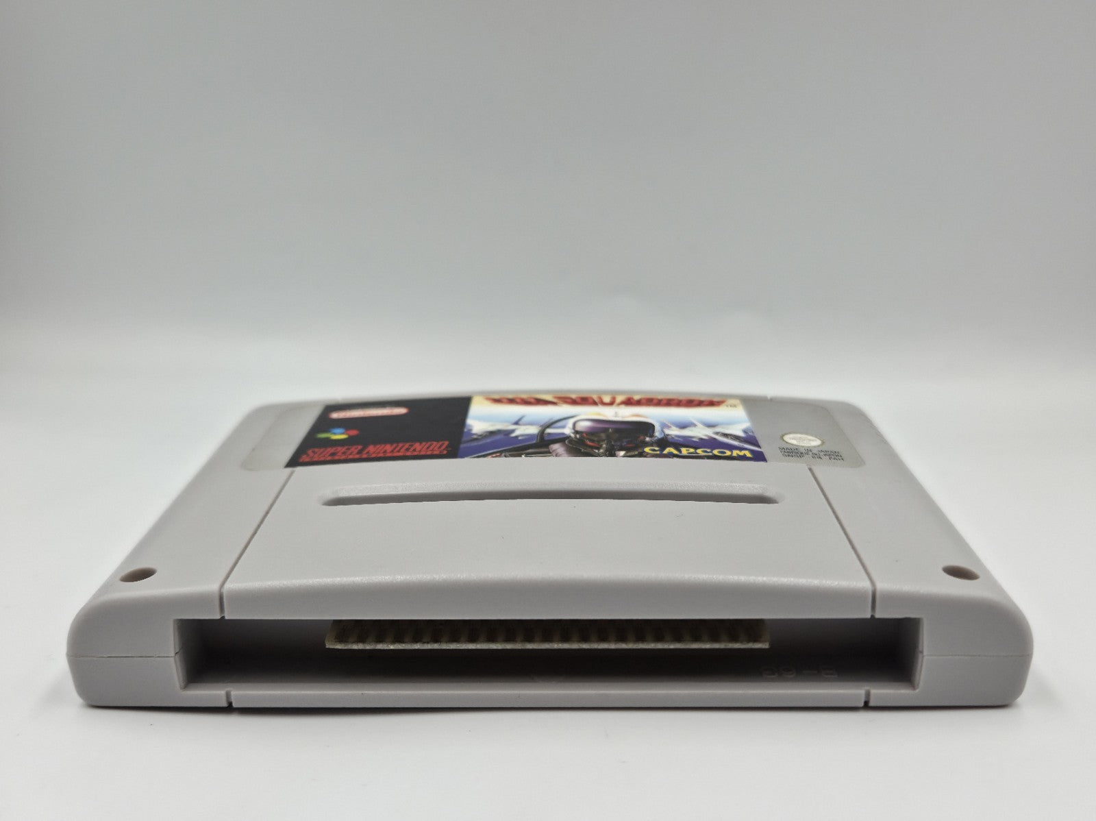 SNES Super Nintendo U.N. Squadron Modul FAH