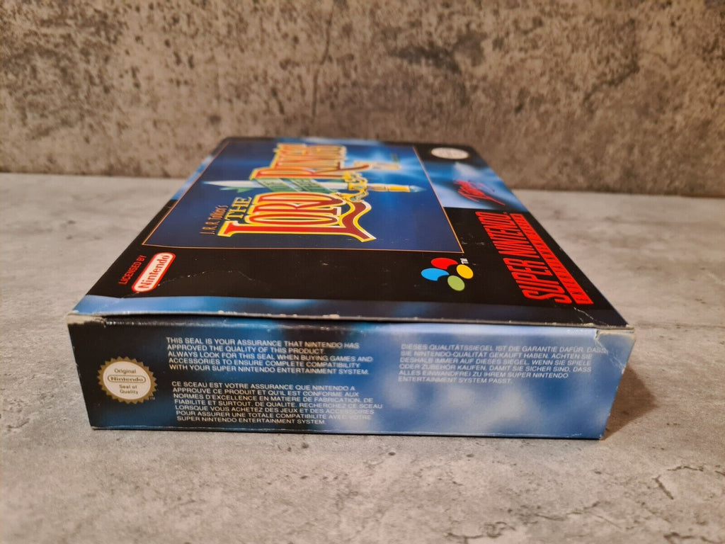 SNES Super Nintendo The Lord of The Rings Volume One mit OVP und Anleitung EUR - T-Retro-Games 
