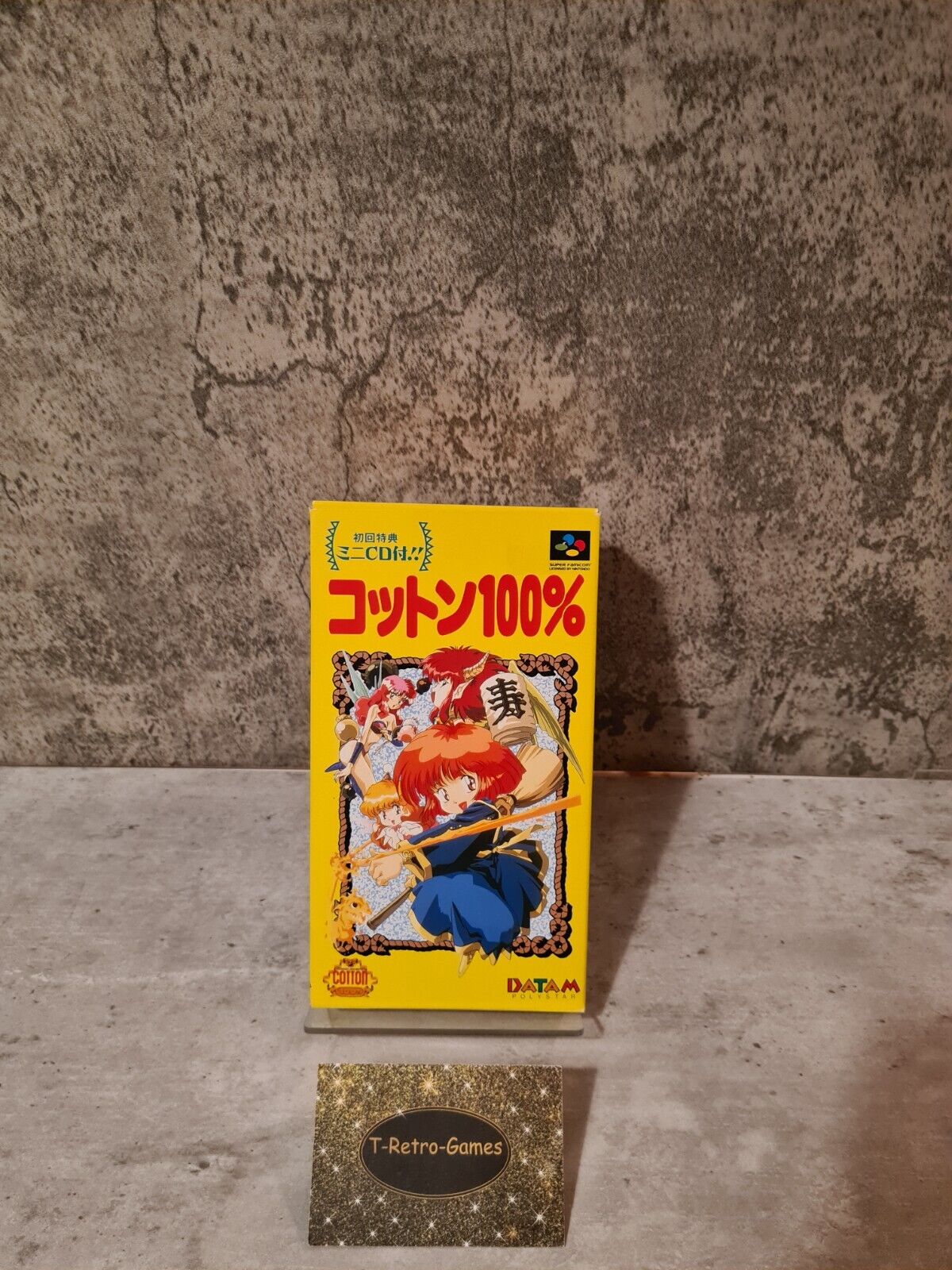 SFC Super Famicom Adventure Cotton 100% mit OVP und Anleitung Japan - T-Retro-Games 