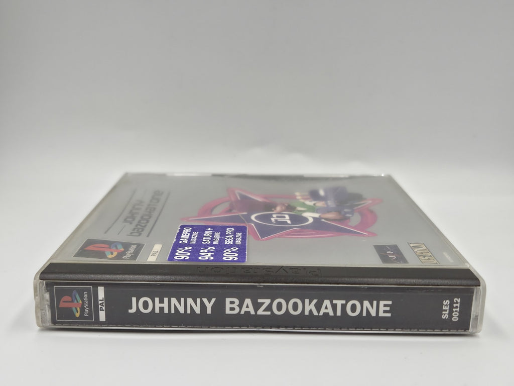 PS1 Playstation 1 Spiel Johnny Bazookatone mit OVP und Anleitung Multilingual