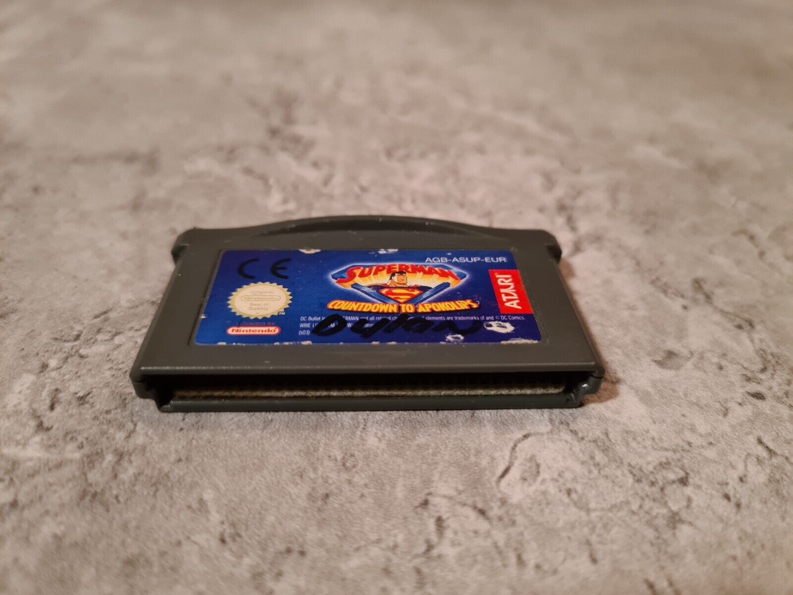 Nintendo Gameboy Advance Superman Countdown to Apokolips Modul EUR - T-Retro-Games 