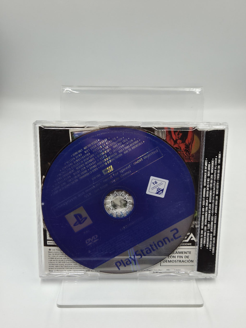PS2 Playstation 2 Promo Only 007 Need For Speed SSX Not For Resale OVP ESP