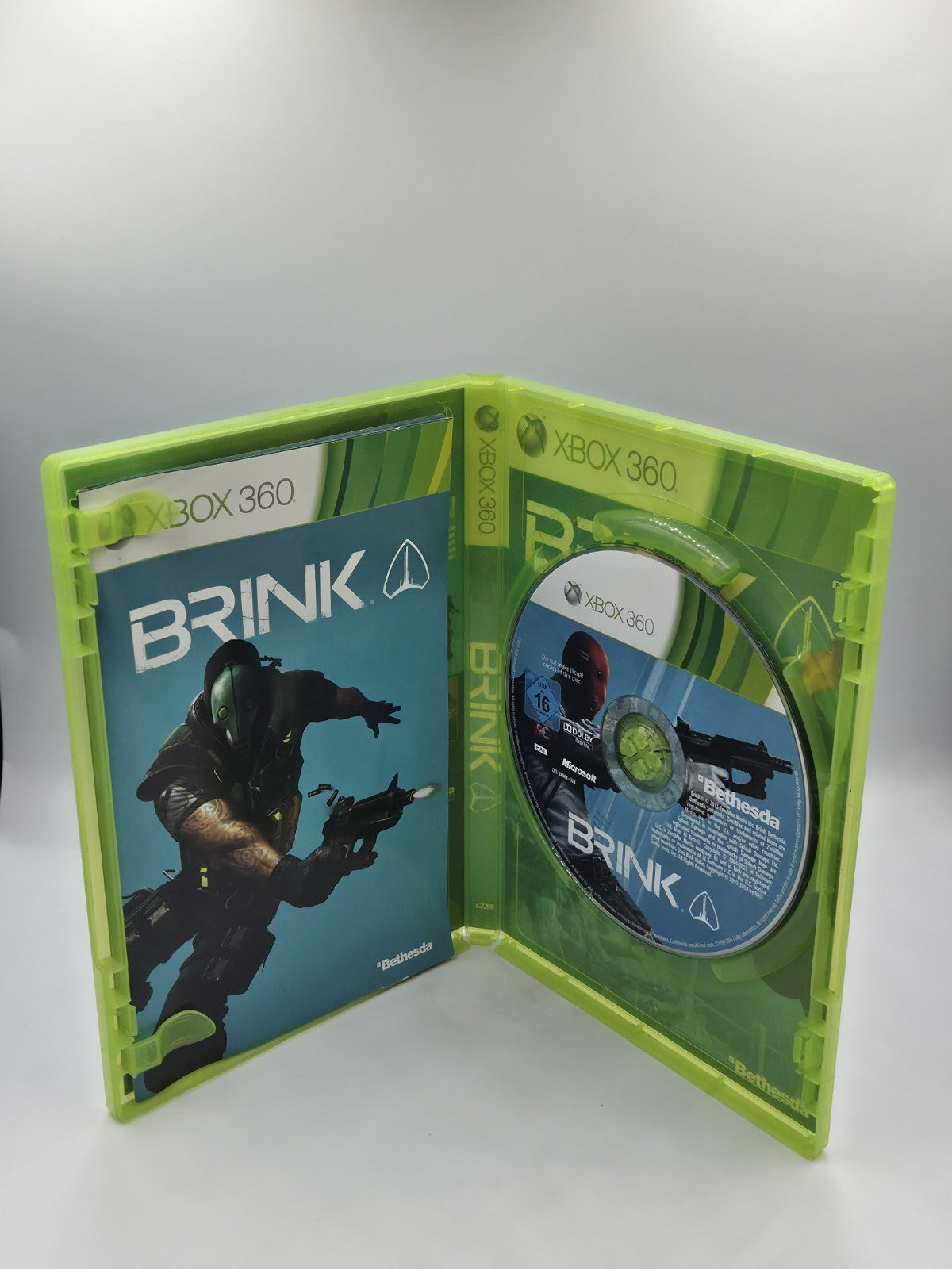 XBOX360 Spiel Brink mit OVP und Anleitung Deutsch