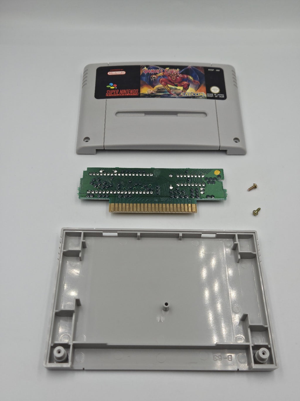 SNES Super Nintendo Demon's Crest Modul EUR