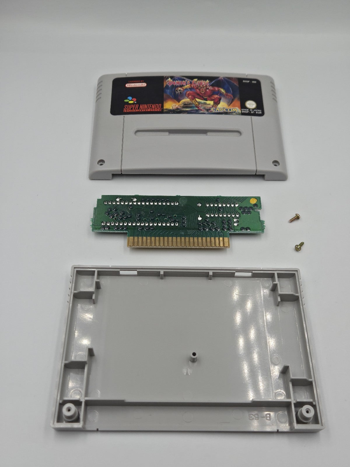SNES Super Nintendo Demon's Crest Modul EUR