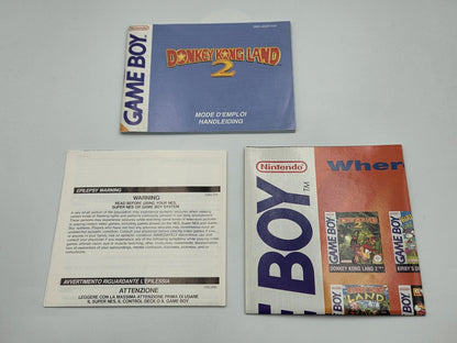 Nintendo Game Boy Classic Spiel Donkey Kong Land 2 mit OVP und Anleitung FAH