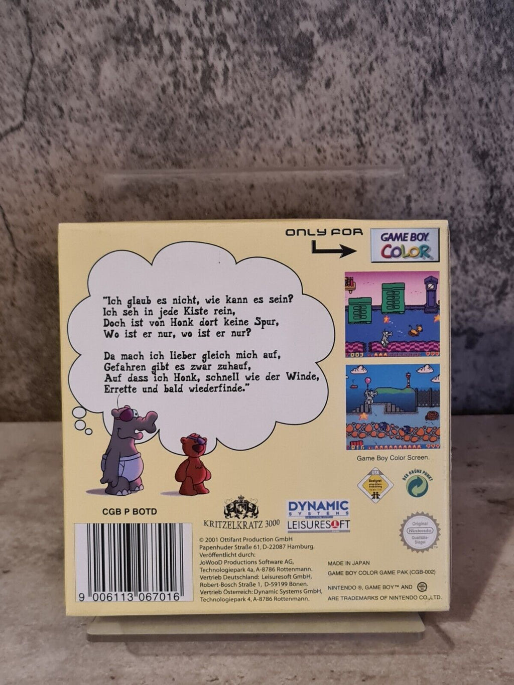 Game Boy Color Spiel Ottifanten Kommando Störtebeker mit OVP und Anleitung NOE - T-Retro-Games 