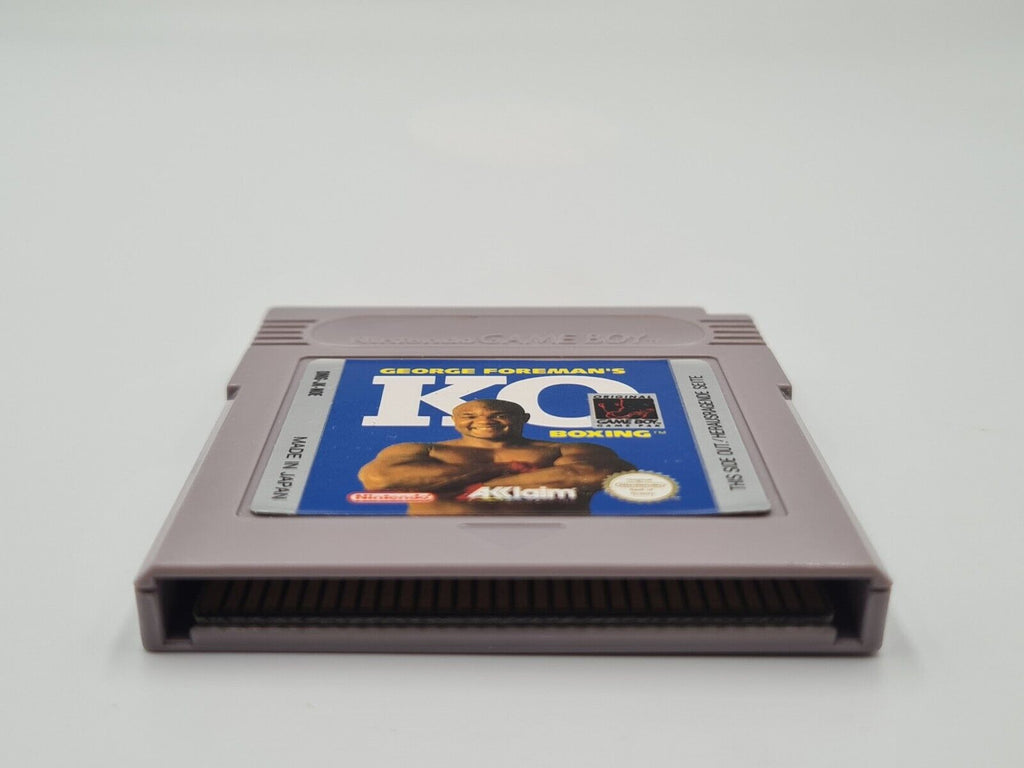 Nintendo Game Boy Classic Spiel George Foreman's KO Boxing Modul NOE - T-Retro-Games 