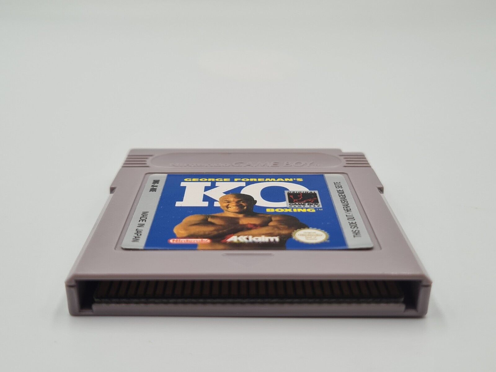 Nintendo Game Boy Classic Spiel George Foreman's KO Boxing Modul NOE - T-Retro-Games 