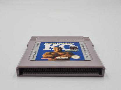 Nintendo Game Boy Classic Spiel George Foreman's KO Boxing Modul NOE - T-Retro-Games 