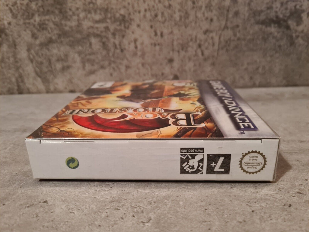 Game Boy Advance Back to Stone EUR Sealed Neu - T-Retro-Games 