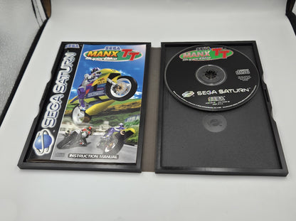 Sega Saturn Spiel Manx TT SuperBike mit OVP und Anleitung Multi Language 