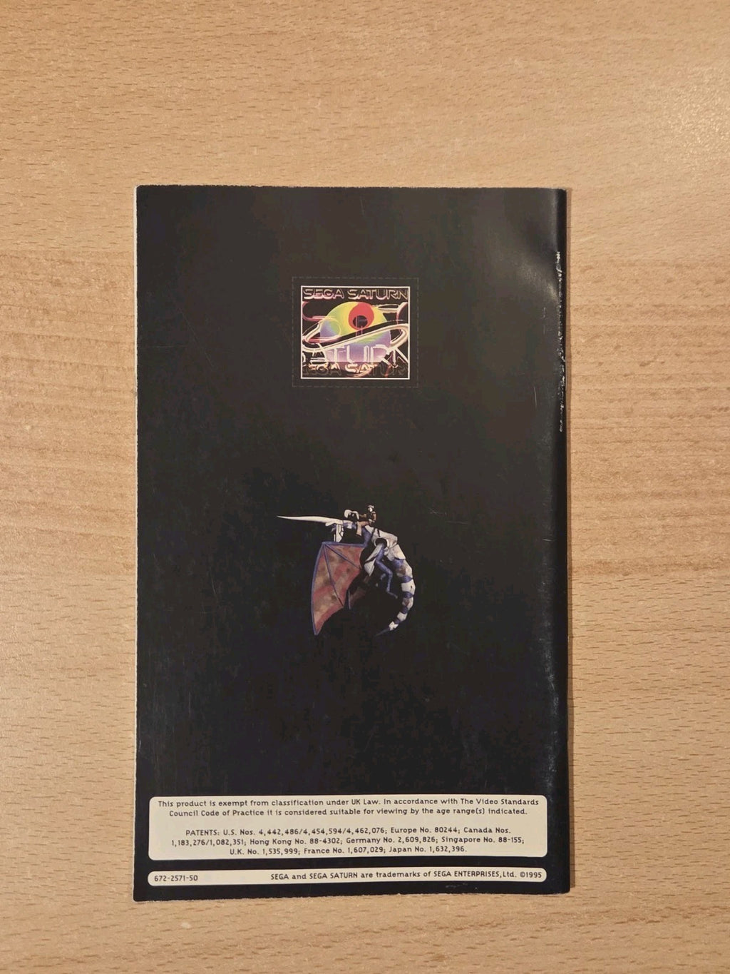 Sega Saturn Panzer Dragoon  Spielanleitung Instruction Booklet 